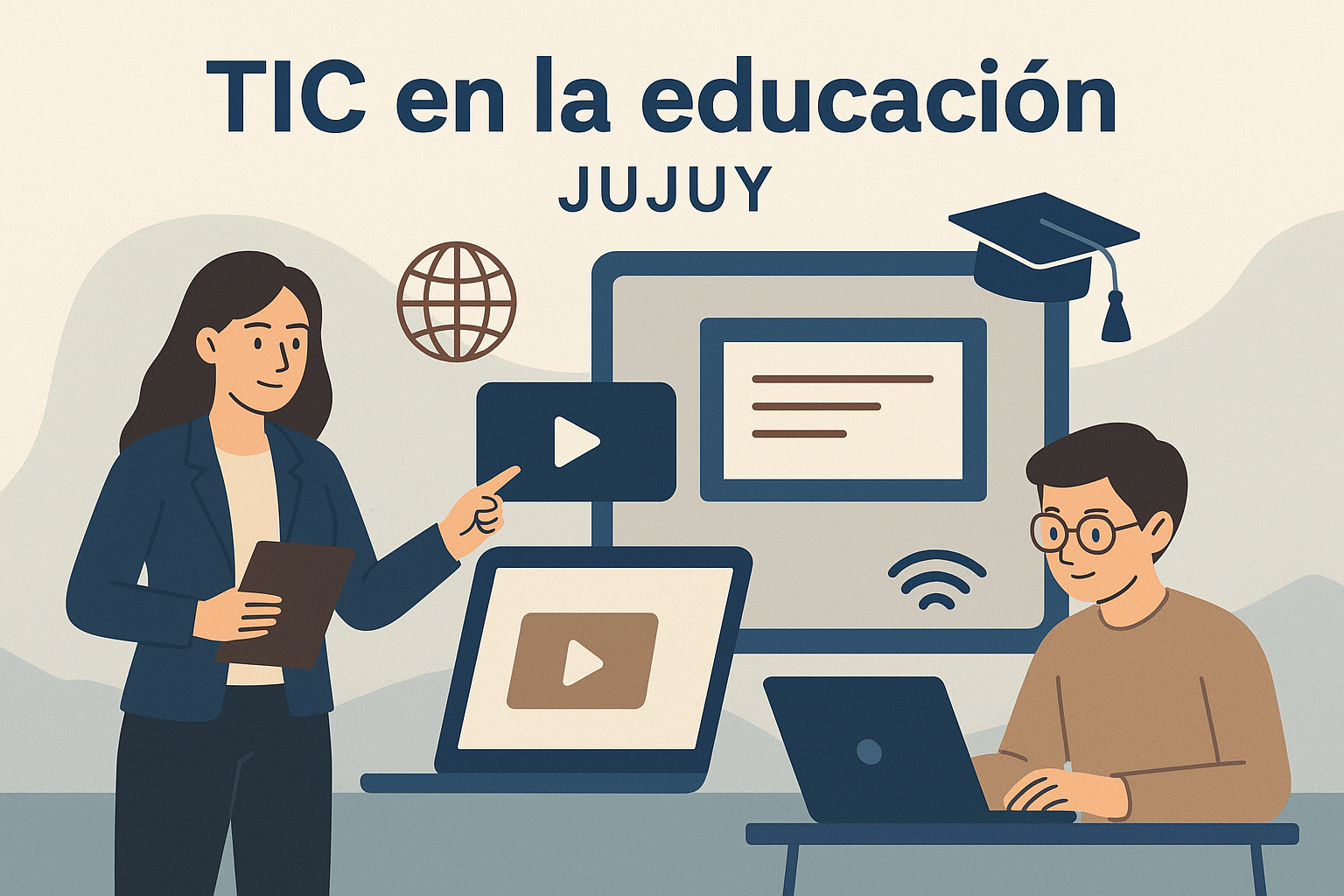 Docentes con herramientas digitales